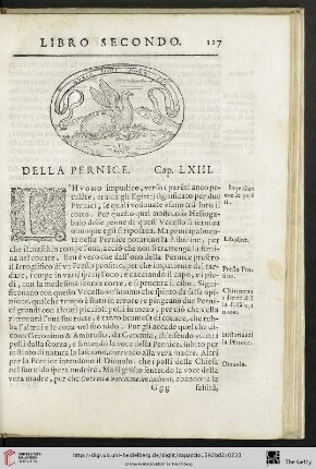 Cap. LXIII. Della Pernice