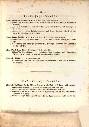 Verzeichnis der Vorlesungen. 1837, 1837. SH.