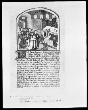 La passion de Jésus Christ — Meßopfer, Folio 63verso