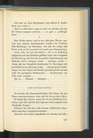Der Interviewer