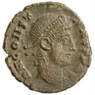 Münze, Aes 4, 347 - 348 n. Chr.