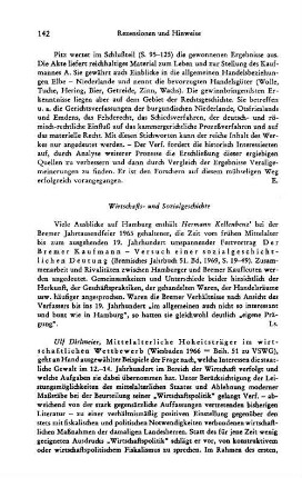 Dirlmeier, Ulf :: Mittelalterliche Hoheitsträger im wirtschaftlichen Wettbewerb, (Vierteljahrschrift für Sozial- und Wirtschaftsgeschichte, Beihefte, 51) : Wiesbaden, 1966
