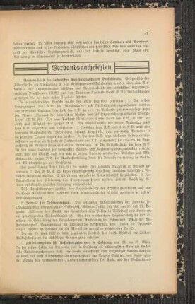 Verbandsnachrichten : 1. Reichsverband der katholischen Erziehungsanstalten Deutschlands