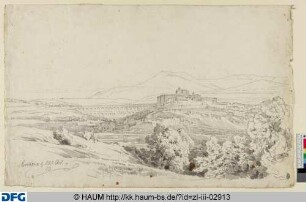 Blick auf Ariccia