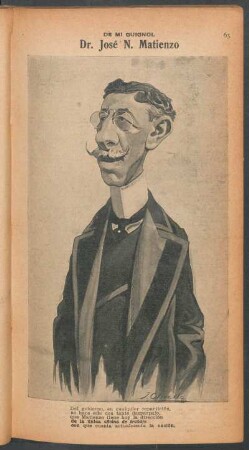 Dr. José N. Matienzo - [Caricatura] : De mi Guignol