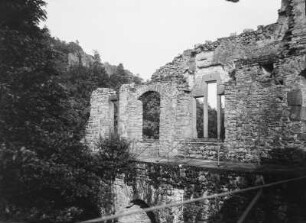 Burgruine : Ansicht einer Burgruine
