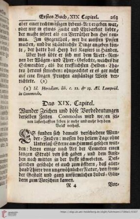 Das XIX. Capitel. Wunder Zeichen und Boese Vorbedeutungen derselben Zeiten