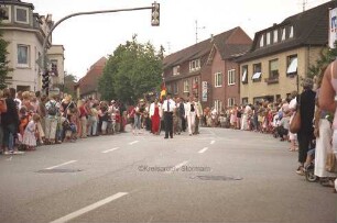 Kindervogelschießen: Umzug: Hamburger Straße
