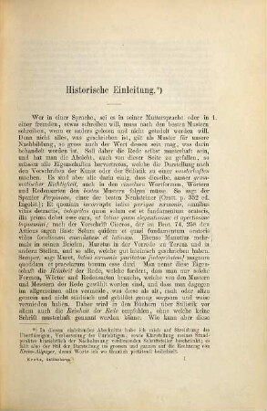 Antibarbarus der lateinischen Sprache : nebst einem kurzen Abriss der Geschichte der lateinischen Sprache und Vorbemerkungen über reine Latinität, 1