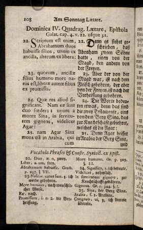 107-114, Am Sonntag Laetare