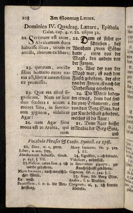 107-114, Am Sonntag Laetare