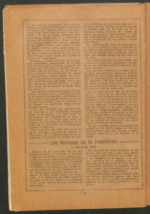 Los horrores de la Inquisición : La marca del diablo