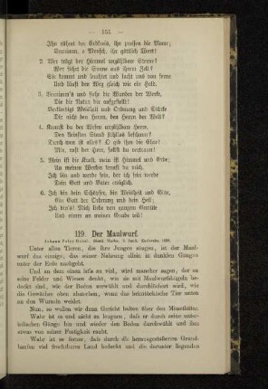 119. Der Maulwurf.