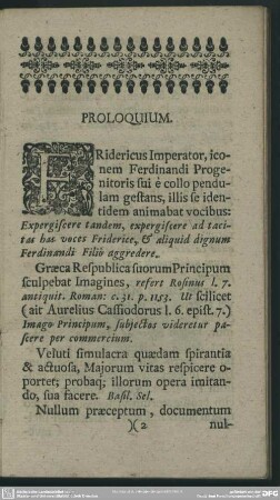 Proloquium