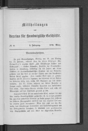 No. 5, 1879. März