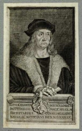 Bildnis des Sixtus Oelhafen von Schöllenbach
