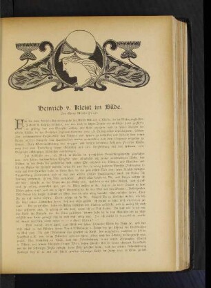 Heinrich v. Kleist im Bilde
