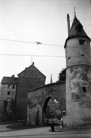Mülhausen: alter Befestigungsturm