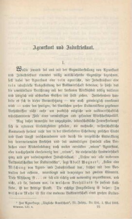 345-361 Agrarstaat und Industriestaat