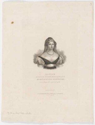Bildnis der Louise Auguste Wilhelmine Amalie, Koenigin von Preussen