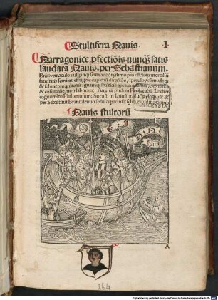 Stultifera Nauis : Narragonice p[er]fectio[n]is nunq[am] satis laudata Nauis