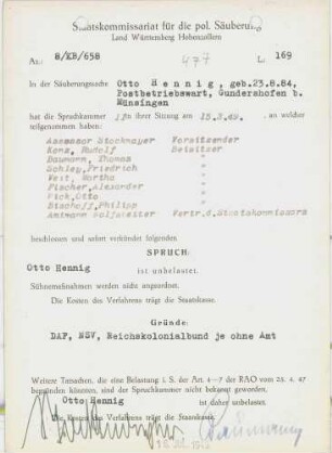 Hennig, Otto