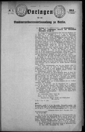 No. 1 (1-8), 1914/01/03
