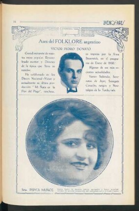 Ases del folklore argentino: Víctor Pedro Donato