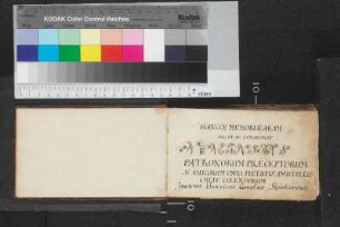 [Stammbuch Johann Heinrich Carl Reinhard]