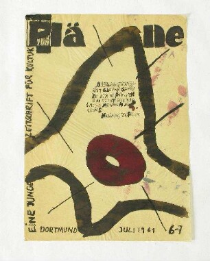 Pläne (Plakatentwurf)