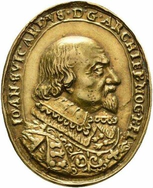 Erzbischof - ovaler Gnadenpfennig