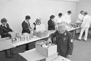 Deutsches Rotes Kreuz Kreisverein Karlsruhe. Spendenaktion "Ihr Paket für Polen"