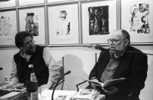 Brecht-Haus : Im Brecht-Haus: "Poesiealbum" mit Richard Pietrass und Kito Lorenz