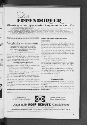 Unsere nächsten Veranstaltungen
