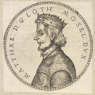 Bildnis des Matthäus I., Herzog von Lothringen