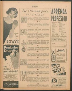 De utilidad para las lectoras
