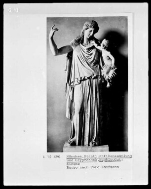 Friedensgöttin Eirene mit dem Plutoknaben