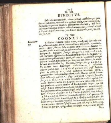 Th. XIII. Cognata.