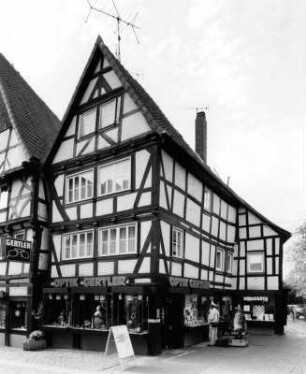 Fachwerkwohnhaus; Alsfeld, Obergasse 28