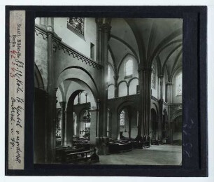 Köln, St. Aposteln : Innenansicht, W-Querhaus