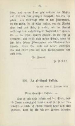 246. An Ferdinand Lassalle