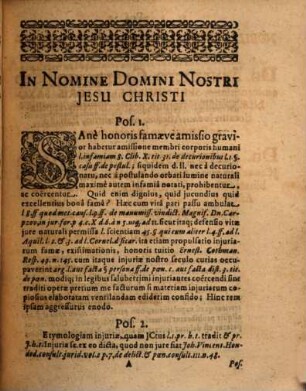 Permissu, & decreto Amplissimae Facultatis Iuridicae in Academia Wittebergensi Sub Praesidio Viri Amplissimi, Consultissimi, Excellentissimi Dni. Gothofredi Svevi ... Pro Licentia In utroq[ue] iure honores Doctorales solenniter consequendi Ad Diem VII. Mens. Febr. Semicenturiam Positionum De Iniuriis eruditorum edit publicae censurae Johannes Balthasar Krumpe Weisenfelsa Misn.
