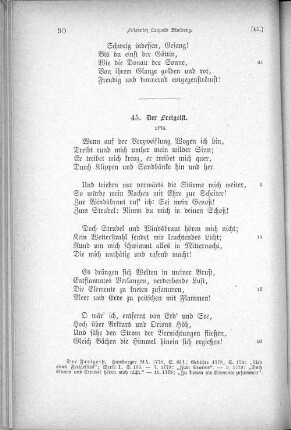 45. Der Freigeist.