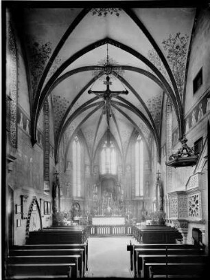 Kloster Lichtental Klosterkirche Innenansicht in Richtung Osten