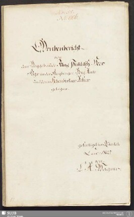 Grubenbericht von dem Berggebäude Jung Him̄lisch Heer Fdgr. in der Freyberger-Berg-Amts- und deren Hohenbirkner-Refier gelegen