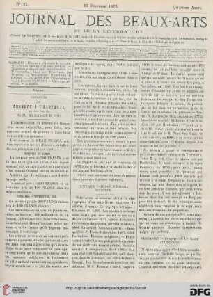 Nr. 23 (15. Décembre 1873)
