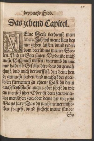 Das zehend Capitel.
