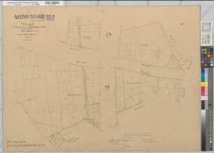 Coesfeld Stadt und Kirchspiel, Lette (Coesfeld), Umlegung Flamschen, Urkarte I Coesfeld, Kspl., Flur14;24