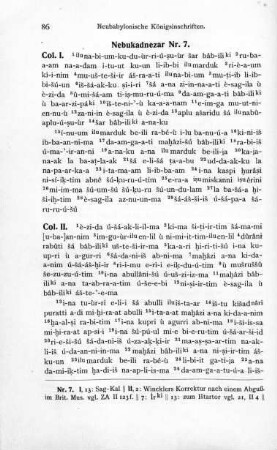 Nebukadnezar Nr. 7