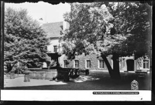 Tetschen an der Elbe, Schlosshof
